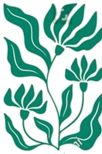 Paper cut-out botanical